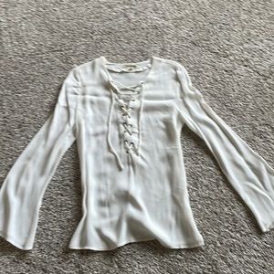 Off white flowy blouse by Cotton Candy